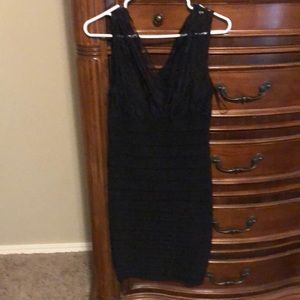 Black cocktail dress